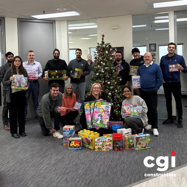 This holiday season, CGI teams across Canada came together to give back to the communities we call home, embracing the true spirit of giving.

Our Toronto team donated toys to @trilliumhealthpartners, at the Credit Valley Hospital, while our Victoria office raised funds in support of @rainbow.kitchen.society.

At CGI, building strong communities is just as important as the projects we deliver.

#CGIConstructors #Holiday