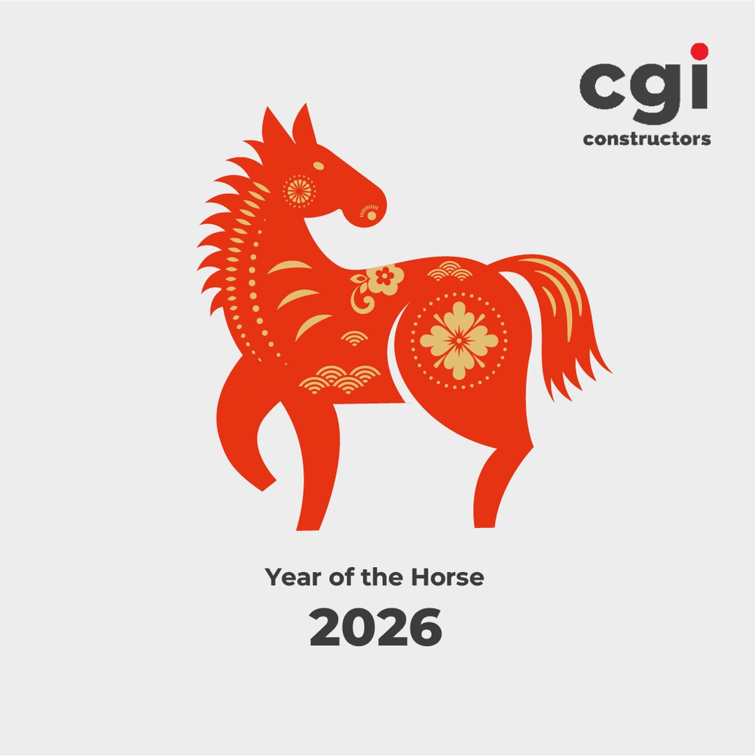 This Lunar New Year, we celebrate the Year of the Horse, which symbolizes strength, speed, and determination. We wish everyone peace, prosperity, and opportunity in the year ahead!
#CGIConstructors #LunarNewYear2026 #YearoftheHorse